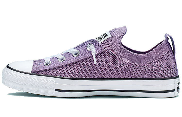 (WMNS) Converse Chuck Taylor All Star Shoreline Knit Slip Low Top Purple 565233F