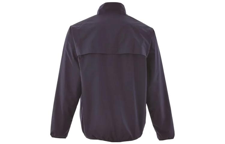 New Balance Logo Wind Up Jacket Asia Sizing 'Navy' JMJF9421-NV