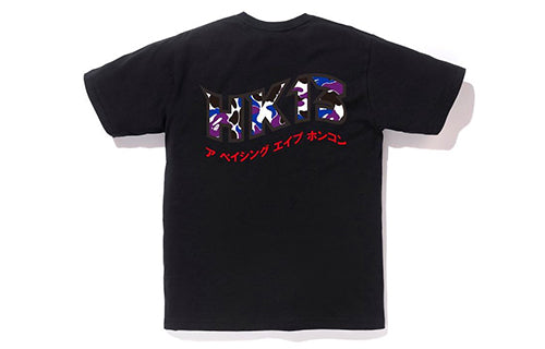 BAPE HongKong 13th Anniversary Shark Tee Hong Kong 13 Short Sleeve Unisex Black BAPE-SS19-28
