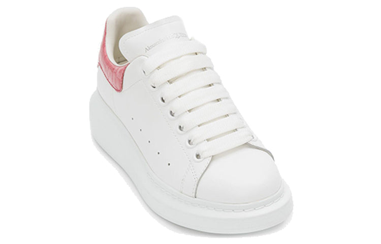 (WMNS) Alexander McQueen Oversized Sneaker 'White Bloom' 553770WHXMY9137