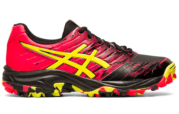 (WMNS) ASICS Gel-Blackheath 7 Black/Red/Yellow 1112A002-002