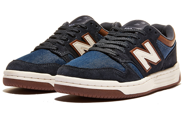 New Balance 480 Series Denim-Blue 'Blue Brown White' BB480LAM
