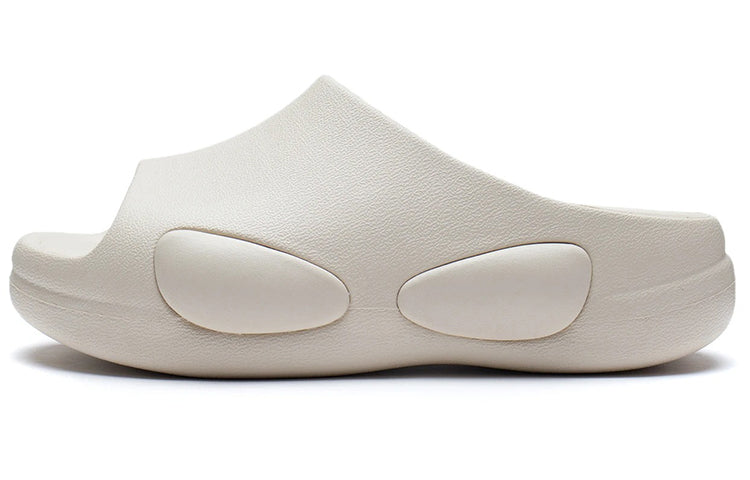 Li-Ning Counterflow Shock Absorption Sports Slippers Unisex 'Cream White' AGAS028-2