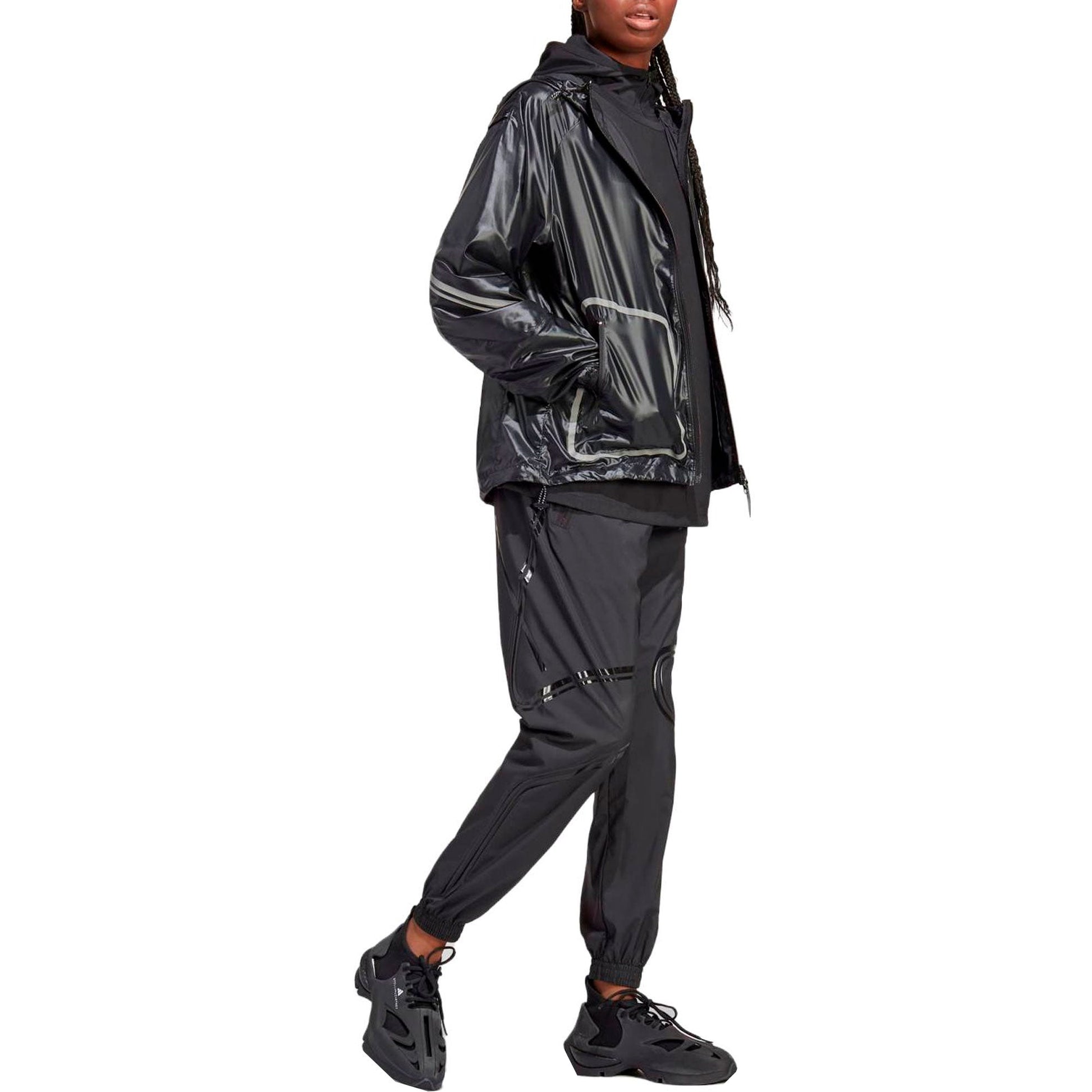 (WMNS) adidas by Stella McCartney TruePace Running Jacket Asia Sizing 'Black' IC9717