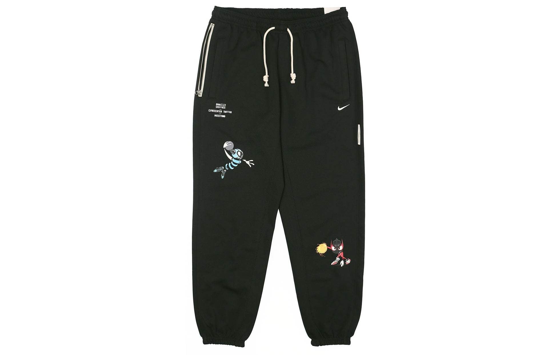 Men's Nike Basketball Athleisure Casual Sports Long Pants/Trousers Autumn Black DO9157-010