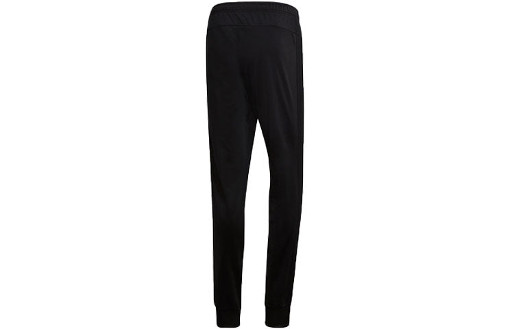 adidas Essentials 3-Stripes Tapered Tricot Pants Black DU0455