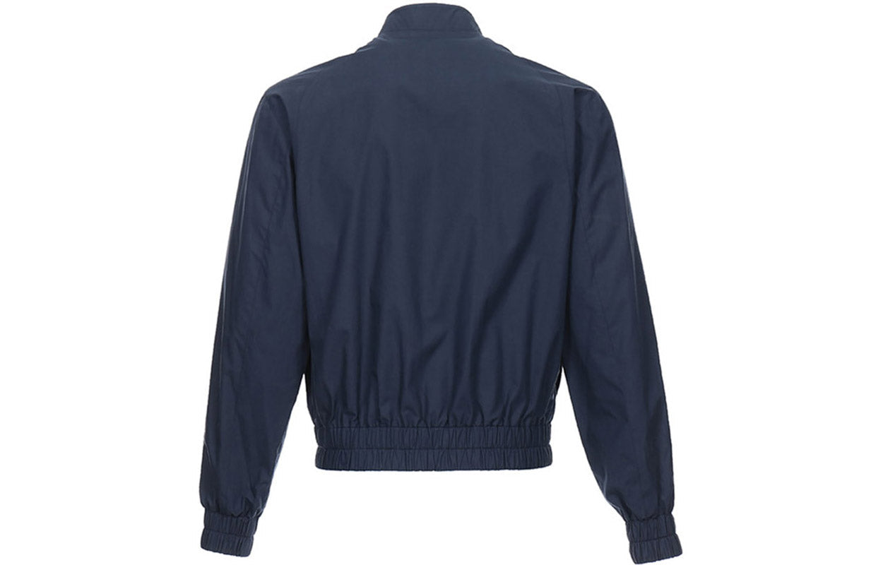 Men's KENZO FW20 Solid Color Cotton Jacket Navy Blue FA65BL1929CC-76