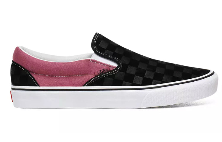 Vans Deboss Checkerboard Classic Slip-On 'Black Purple' VN0A4U38WS5
