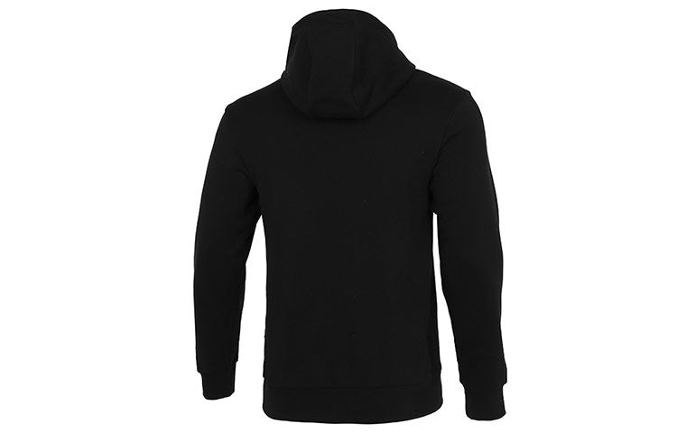 Men's adidas Cny Gfx Hood Limited Embroidered Pattern Sports Pullover Black HC0273