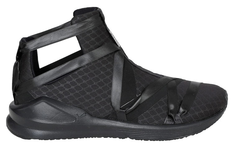 (WMNS) PUMA Fierce Rope Satin 'Black' 190538-02