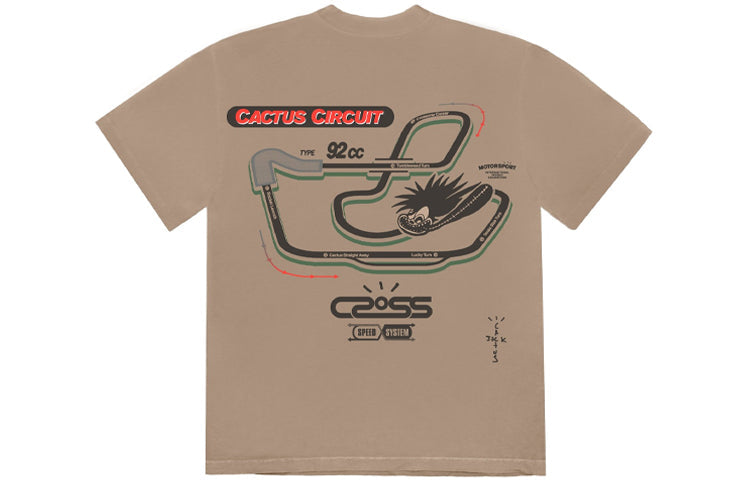 Travis Scott Unisex Cactus Jack CROSSOVER Brown TC-71