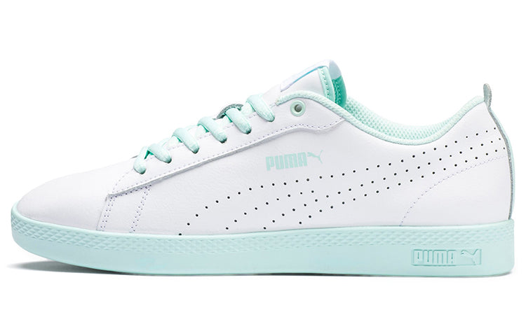 (WMNS) PUMA Smash Perf White/Blue 365216-06