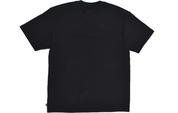 Nike SB Alphabet Logo Printing Round Neck Short Sleeve Black DN7288-010