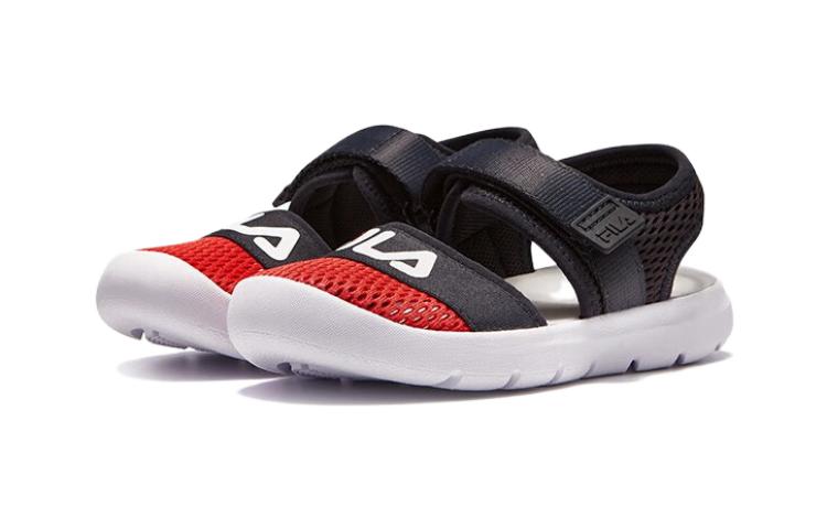 (PS) FILA HERO Heritage Sandals 'Black Red White' K14B022807PRN