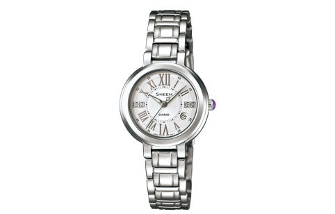 CASIO Female Japan / South Korea Fashion White SHE-4029D-7AU