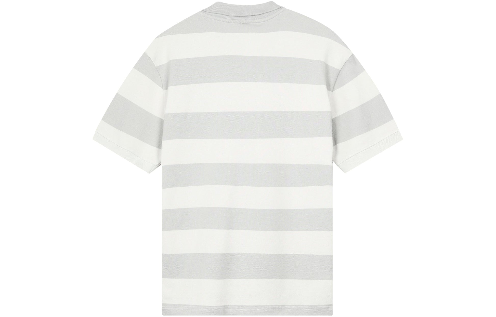 Nike Sportswear Heritage Stripe Colorblock Short Sleeve Polo Shirt Gray / Yellow CU4433-028