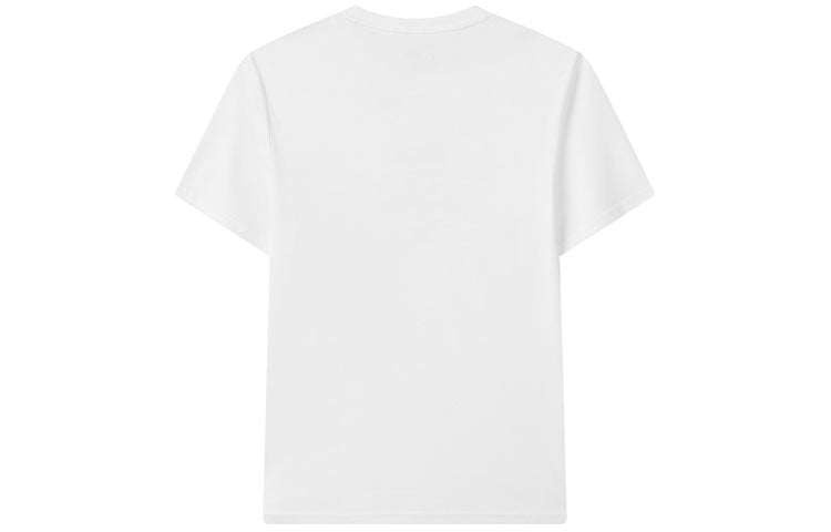 FILA Round Neck Pullover Sports Short Sleeve White F11M128108F-WT
