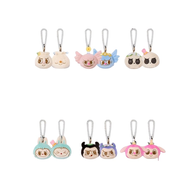 Pop Mart The Monsters Labubu Party Reversible Pendant Sealed Case (6 Blind Boxes) PPMT-2407-0079