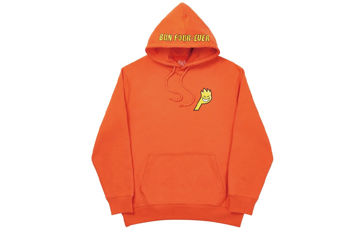 PALACE Spitfire Live To Bun Hood Printing Hooded Sweater Unisex Orange P19HD016