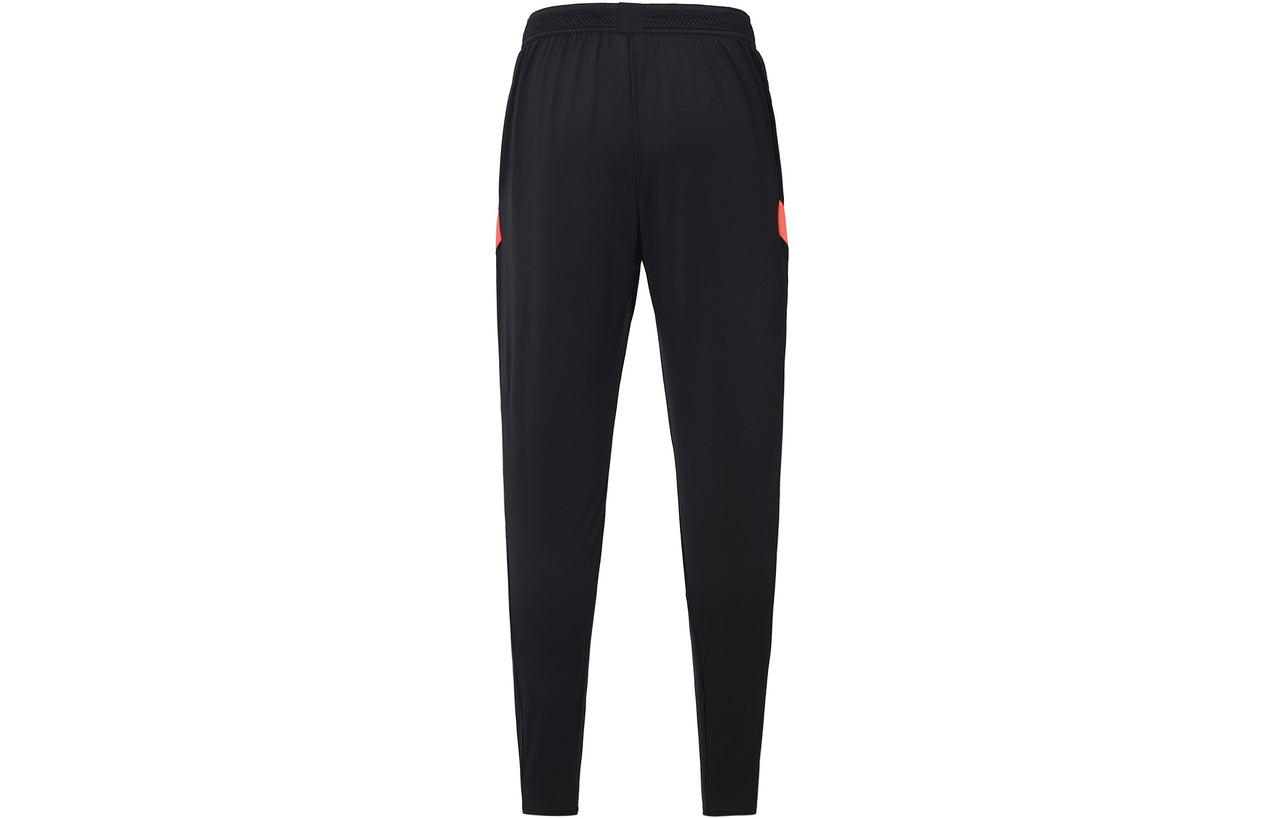 Men's Nike Colorblock Printing Slim Fit Bundle Feet Sports Pants/Trousers/Joggers Black DB6925-014