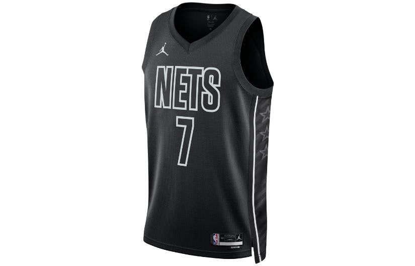 Air Jordan NBA Brooklyn Nets Jerseys 'Black' DO9518-011