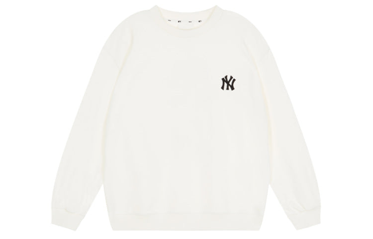 MLB Disney Mickey Crossover Long Sleeves Loose Unisex White 31MTK2011-50I