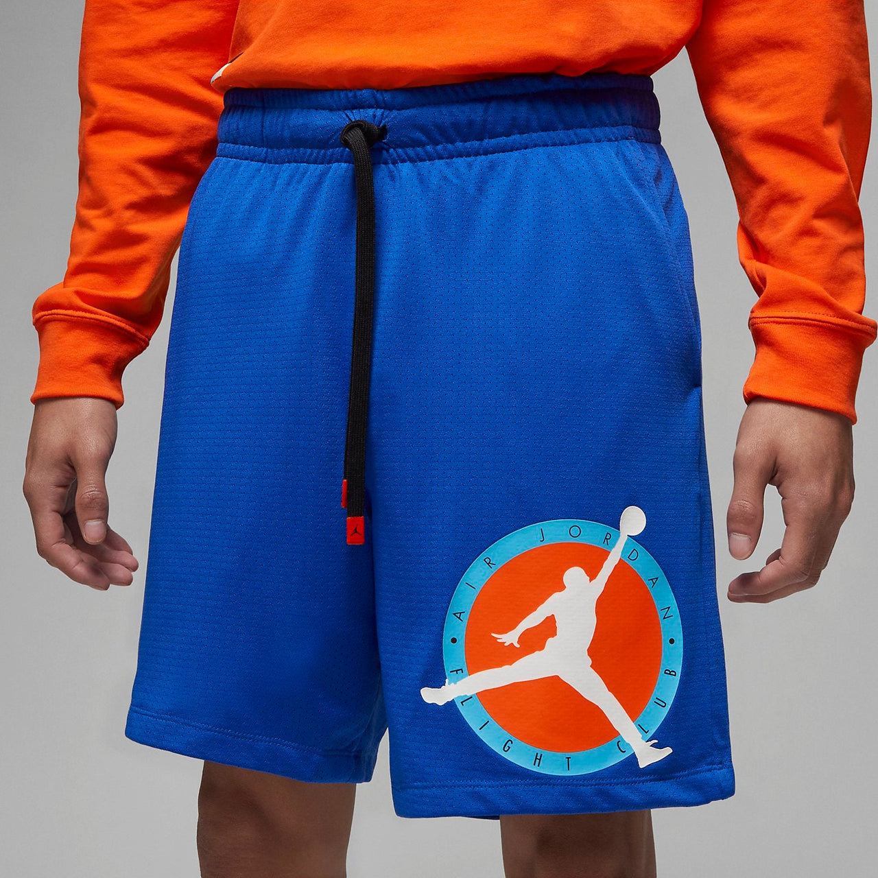 Air Jordan Flight MVP Mesh Shorts 'Blue Orange' DV7602-480