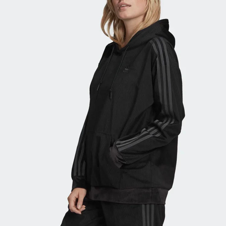 (WMNS) adidas Originals Hoodies 'Black' GU0811