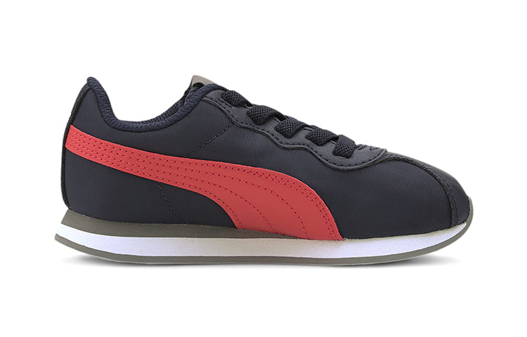 (PS) PUMA Turin ll Low-Top Sneakers Black/Red/White 369852-07
