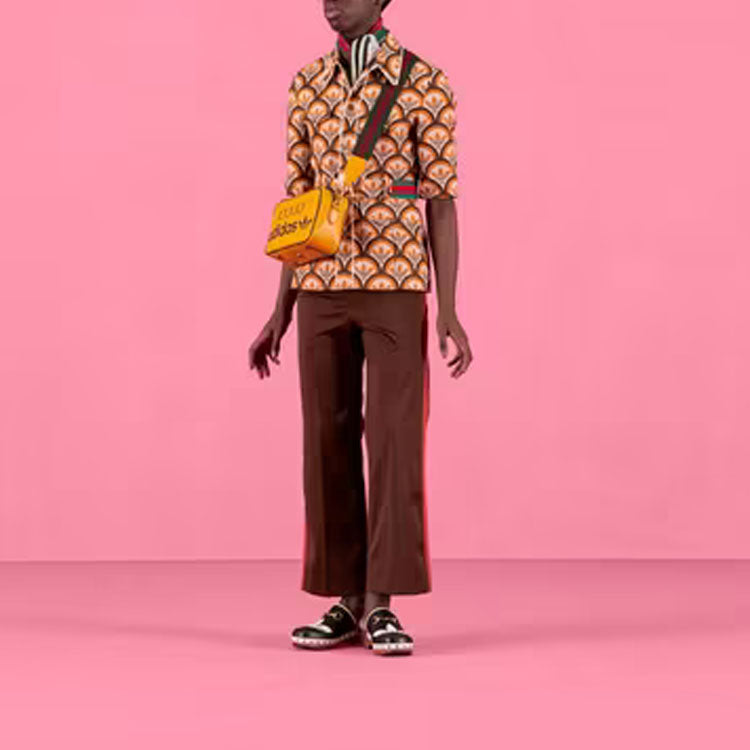 Gucci x adidas Track Pants 'Dark Brown' 689348-ZAJPV-2388