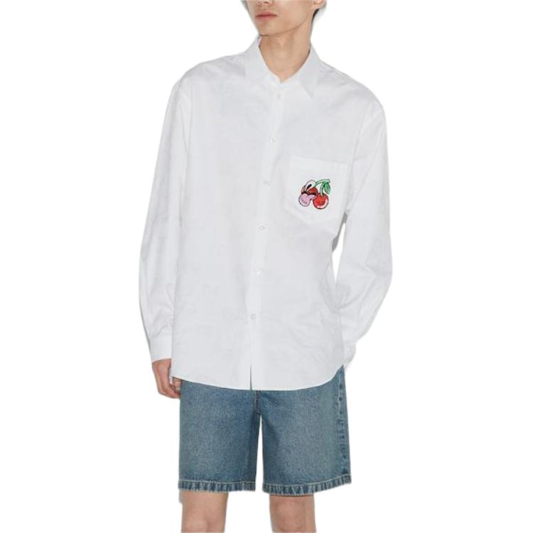 Gucci Maxi GG Oxford Cotton Shirt 'White' 782498-ZAQH1-9692