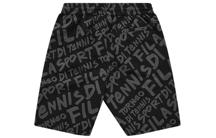 FILA FUSION Woven Sports Shorts Black T11M121807F-BK