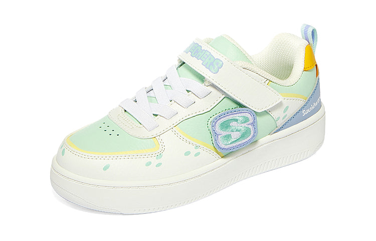 (GS) Skechers x Bob Sponge 'White Green Blue' 317012L-WMNT