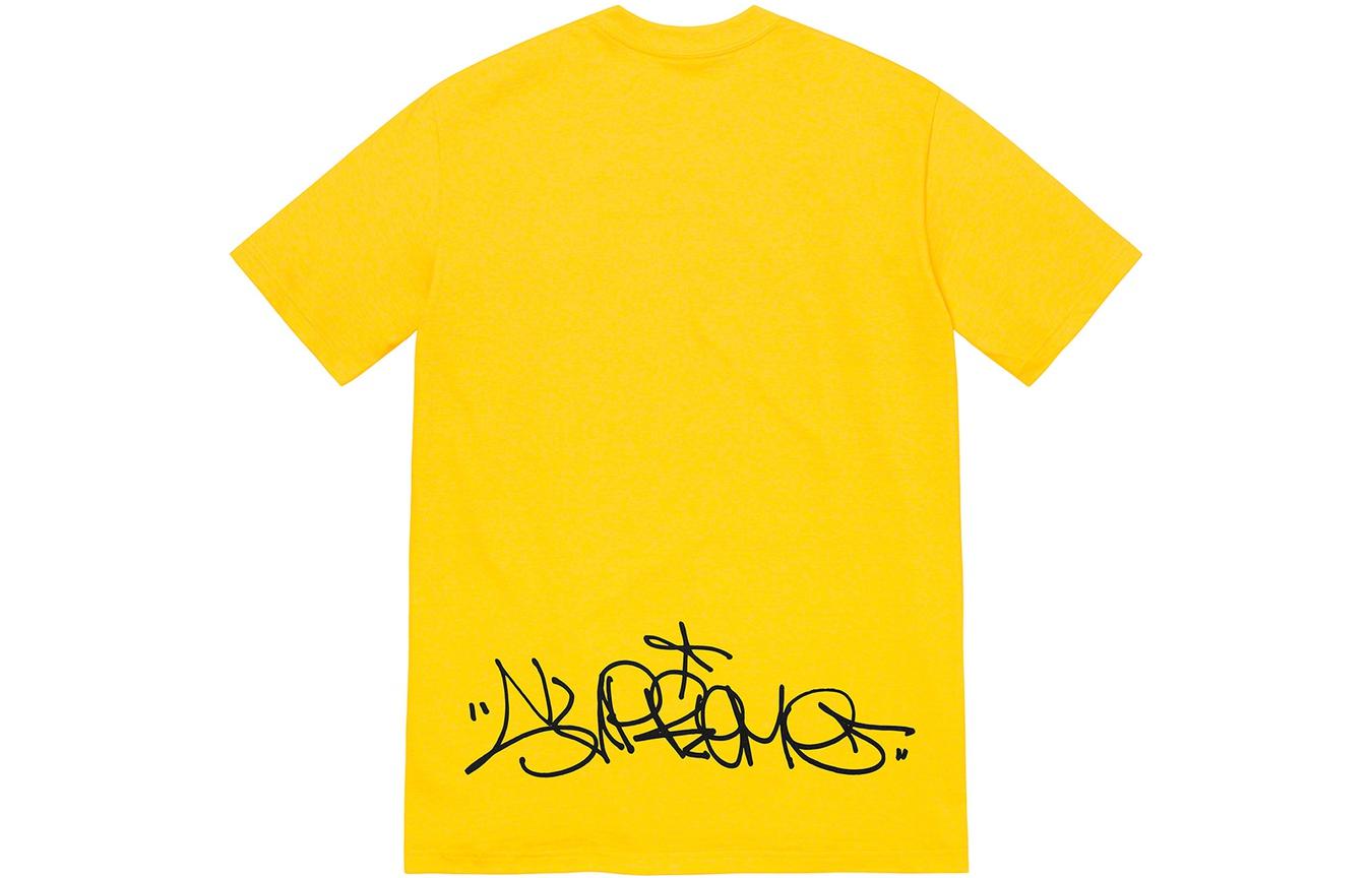 Supreme FW22 Week 5 Irak Cast Tee T SUP-FW22-335-YEL