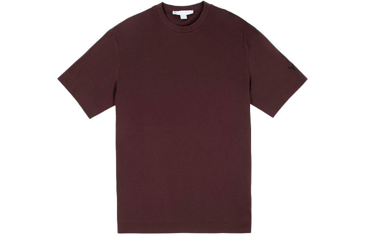 Y-3 Back Logo Round Neck Short Sleeve Unisex Red GK4361