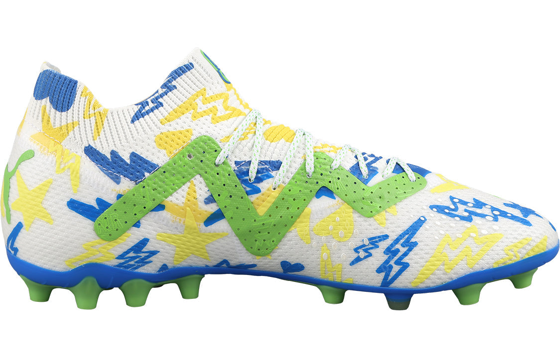 PUMA Future Ultimate x Neymar MG 'White Blue Green Lemon Meringue' 107616-01
