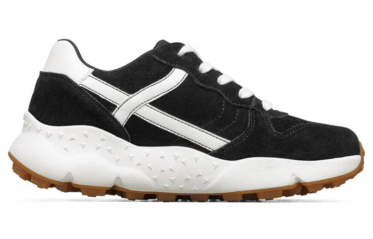 (WMNS) Skechers Bobs Gosan Sneakers Black/White/Brown 117139-BLK