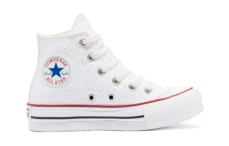 Converse Chuck Taylor All Star High Top Jr White 671104C