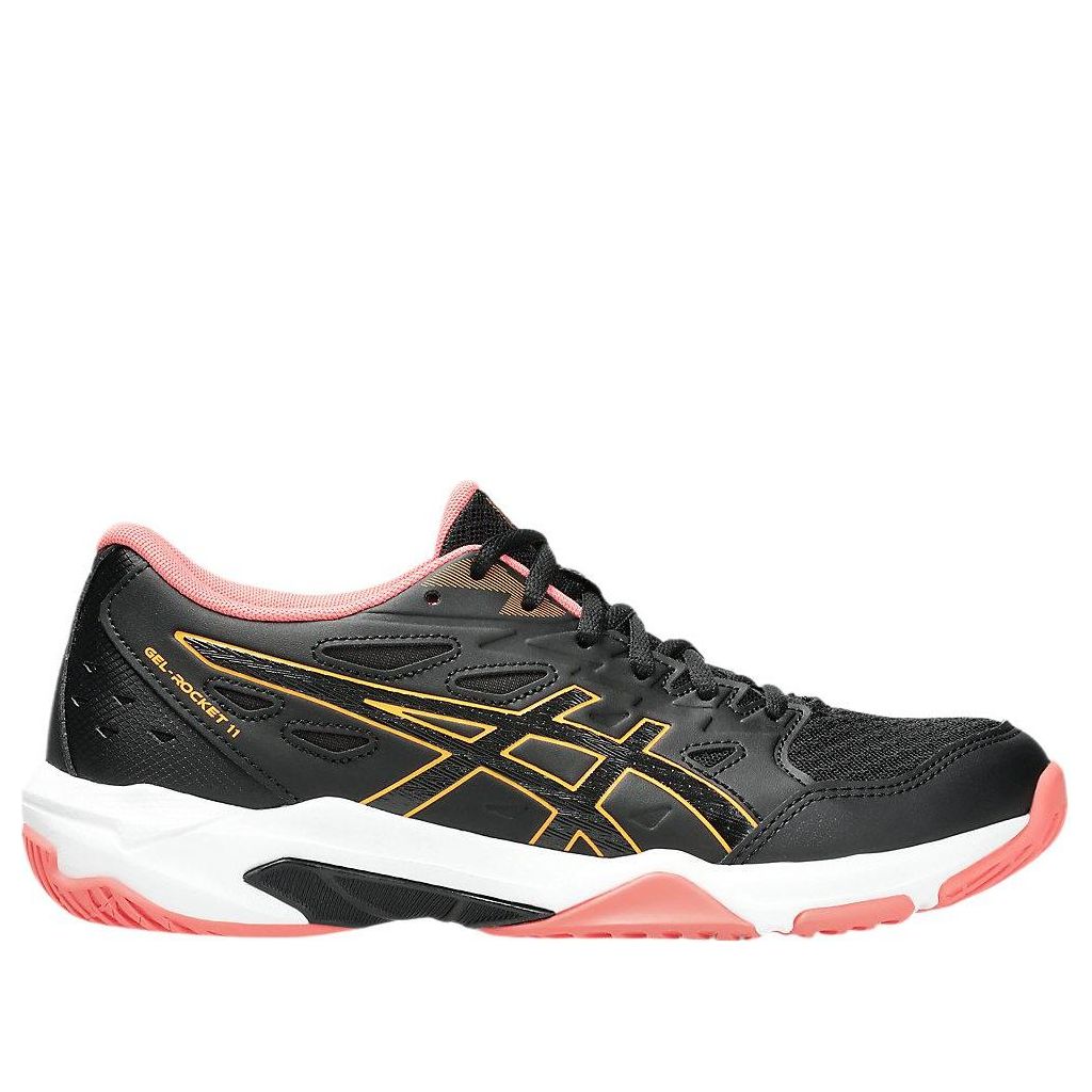 (WMNS) ASICS Gel-Rocket 11 'Black Orange Pop' 1072A093-004