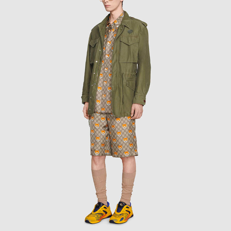 Gucci x Kai GG Silk Shorts 'Beige Brown' 660286-ZAG1O-2233