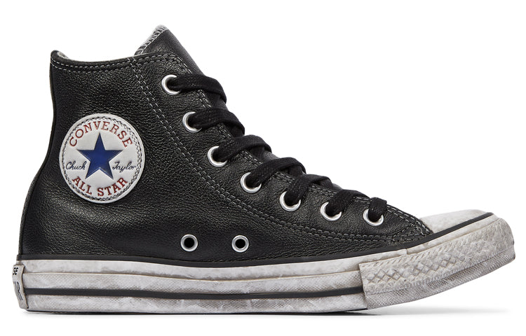 Converse Chuck Taylor All Star Vintage Leather 'Black White' 158575C