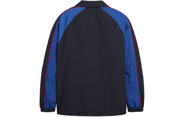 Men's Levis x Peanuts Crossover Long Sleeves Colorblock Jacket Navy Blue 84448-0001