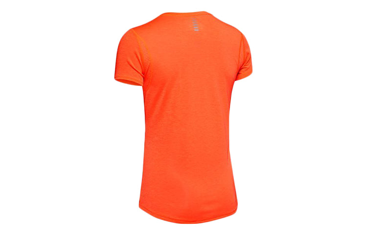 (WMNS) Under Armour UA Streaker Sports Breathable Short Sleeve Orange 1341520-836