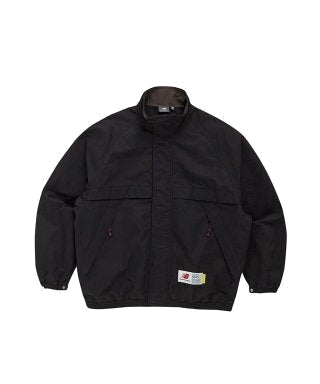 New Balance Logo Jacket Asia Sizing 'Black' NBNMB4L013