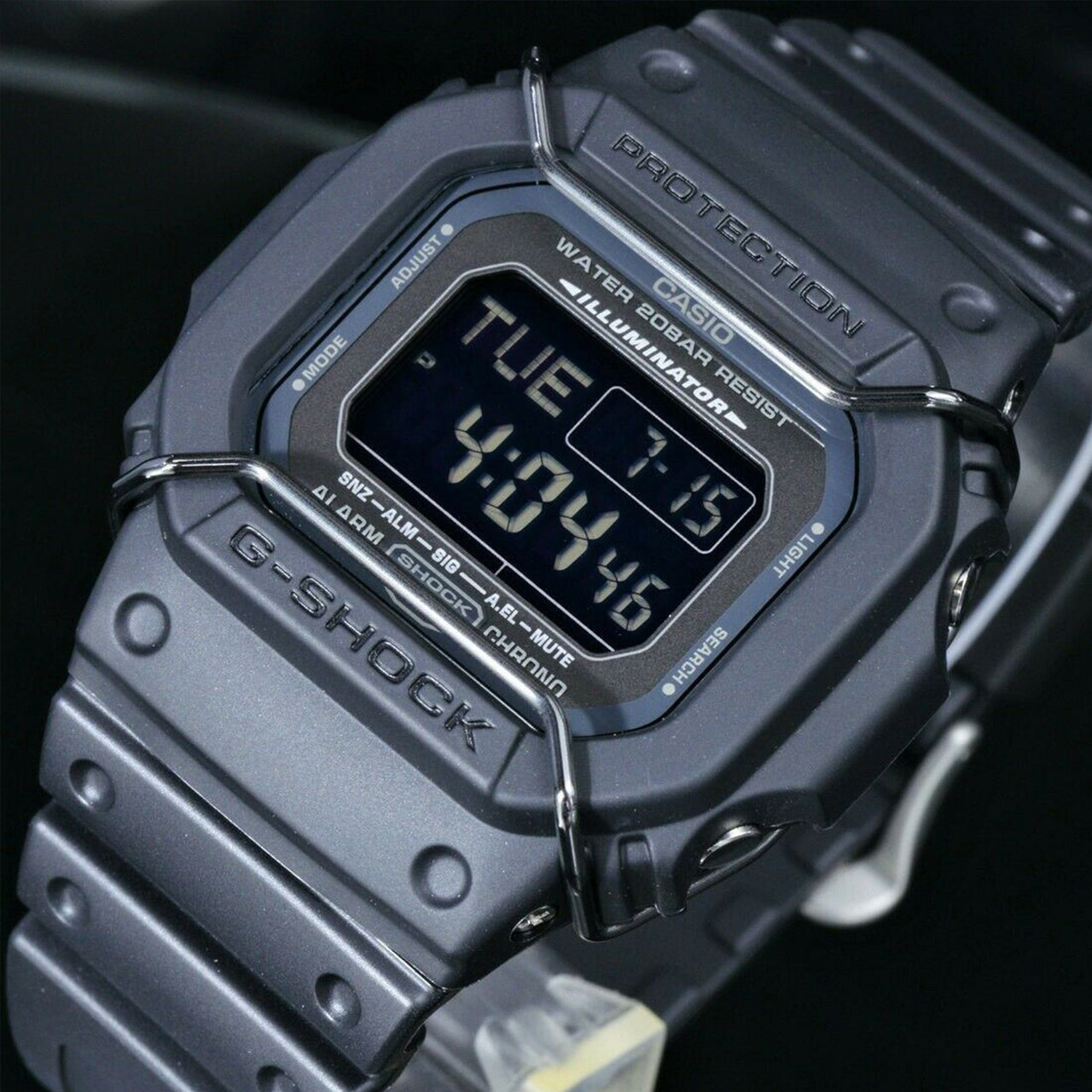 CASIO G-Shock Square 'Black' DW-D5600P-1