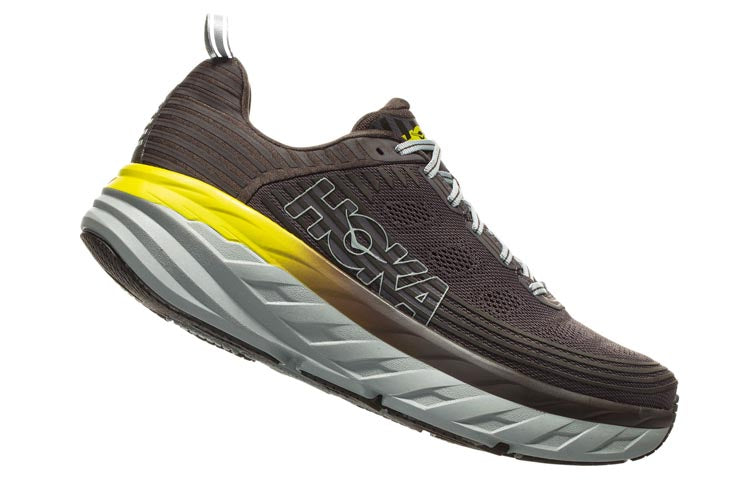 HOKA ONE ONE Bondi6 'Black Yellow' 1019269-BOPV
