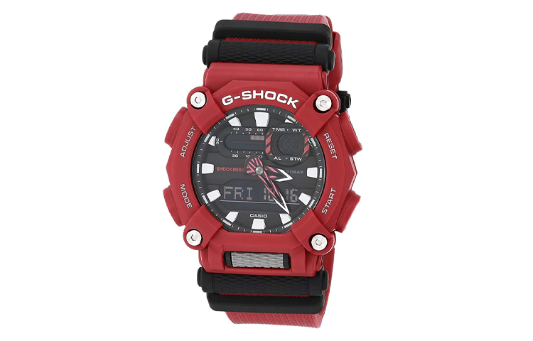 CASIO G-Shock Analog-Digital 'Red' GA-900-4A