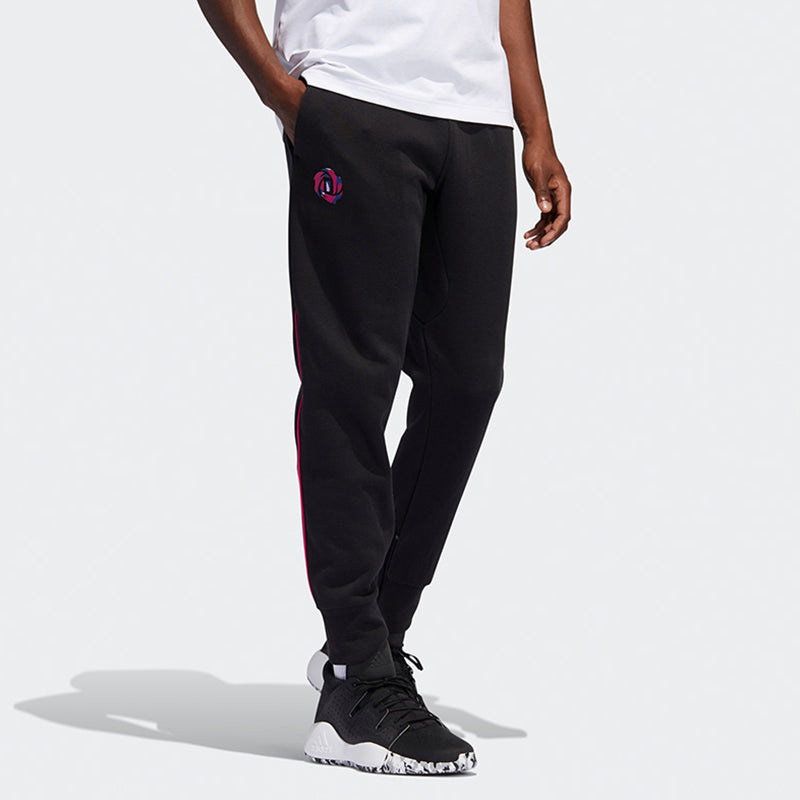 adidas ROS Knitted Basketball Training Pants Men's Black FM0021