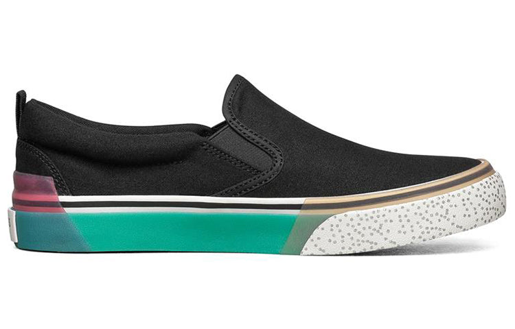 (WMNS) Skechers Sparked Low-Top Sneakers Black 155265-BLK