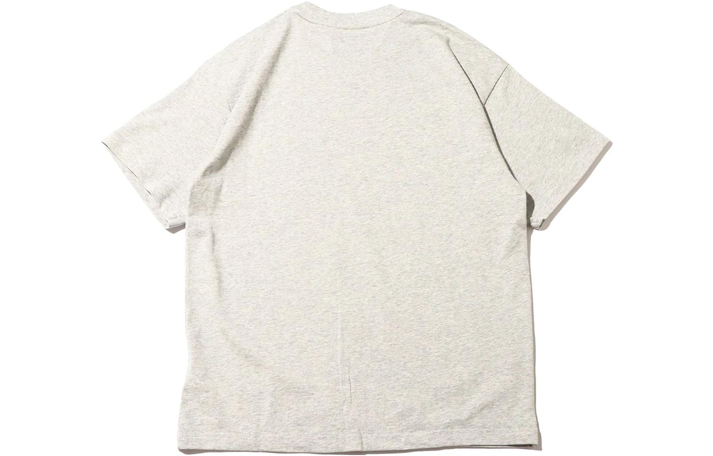 Men's Nike Eye Pattern Logo Printing Round Neck Casual Short Sleeve Gray T-Shirt DX5832-050